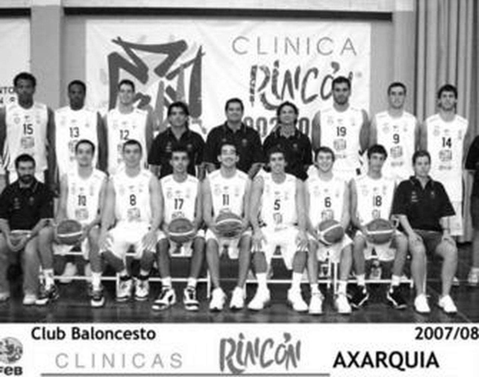 Plantilla del Axarquía para la presente temporada.