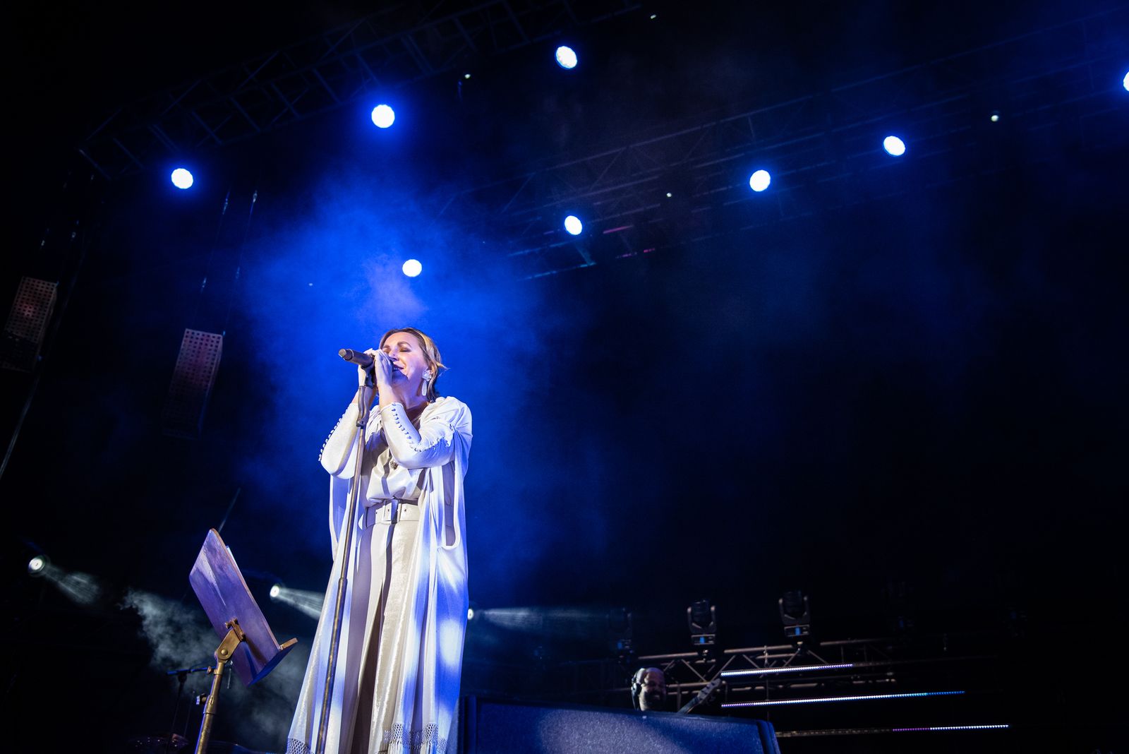 Imágenes del concierto de Niña Pastori en el Foro Iberoamericano de la Rábida