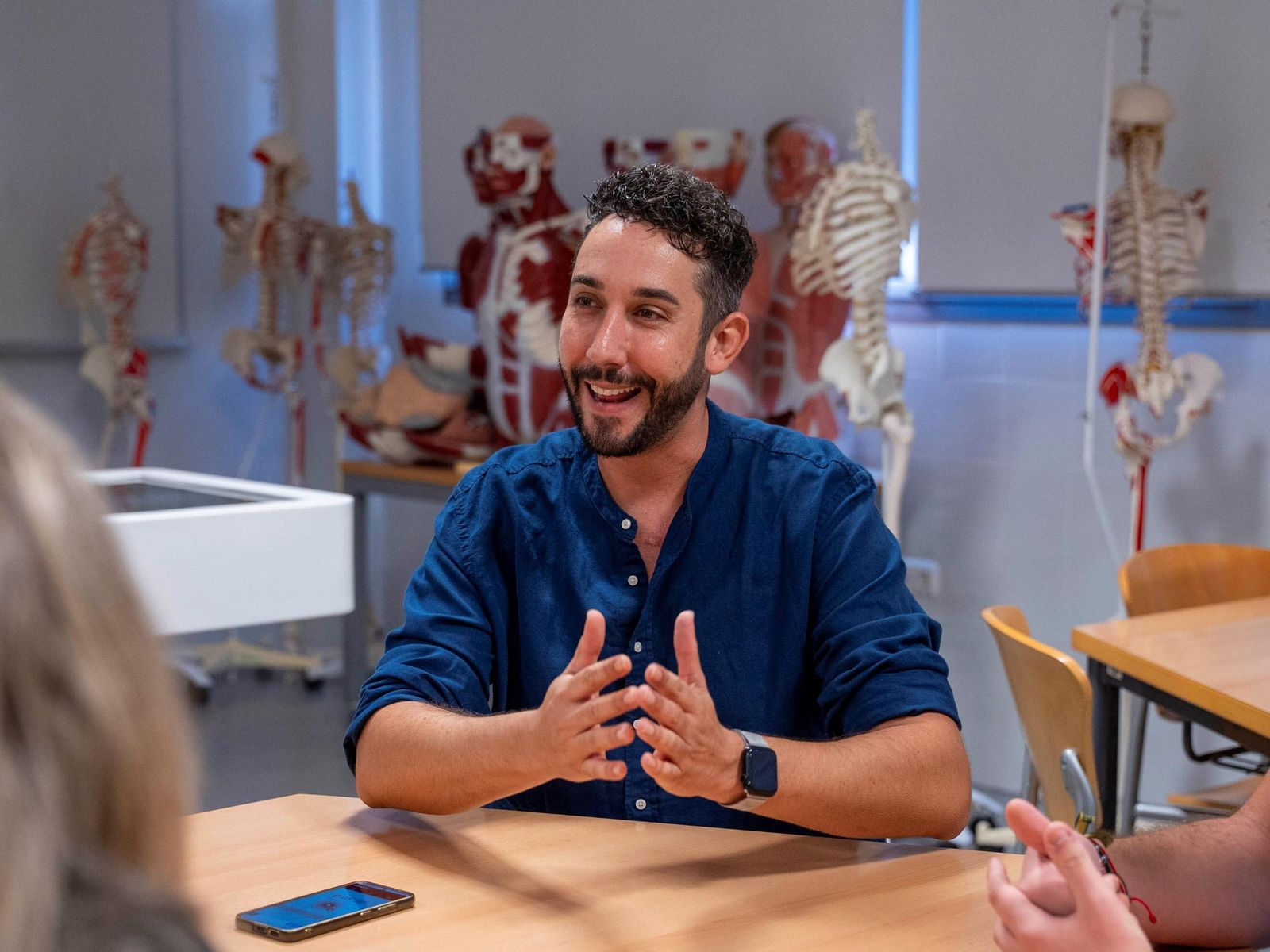 Pablo Román, decano de la Facultad de Ciencias de la Salud de la Universidad de Almería