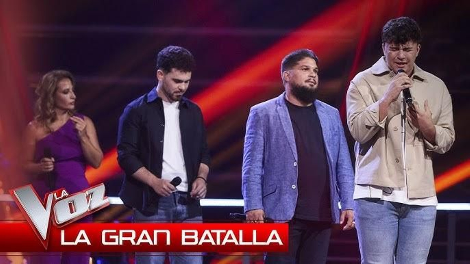 El onubense supera la gran batalla de este viernes en La Voz.