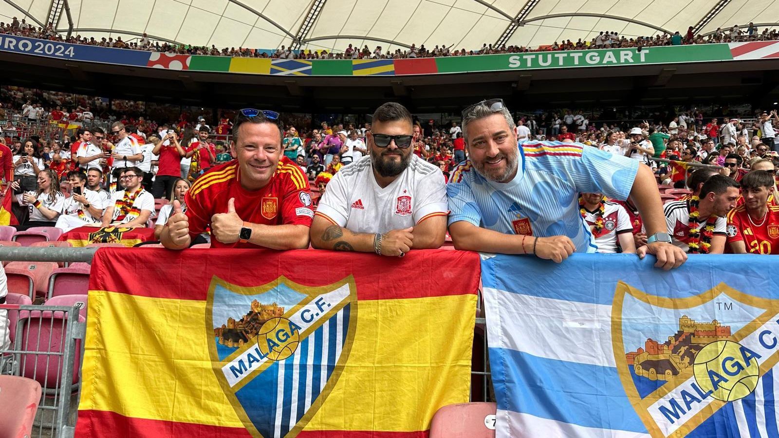 Malagueños en Sttugart