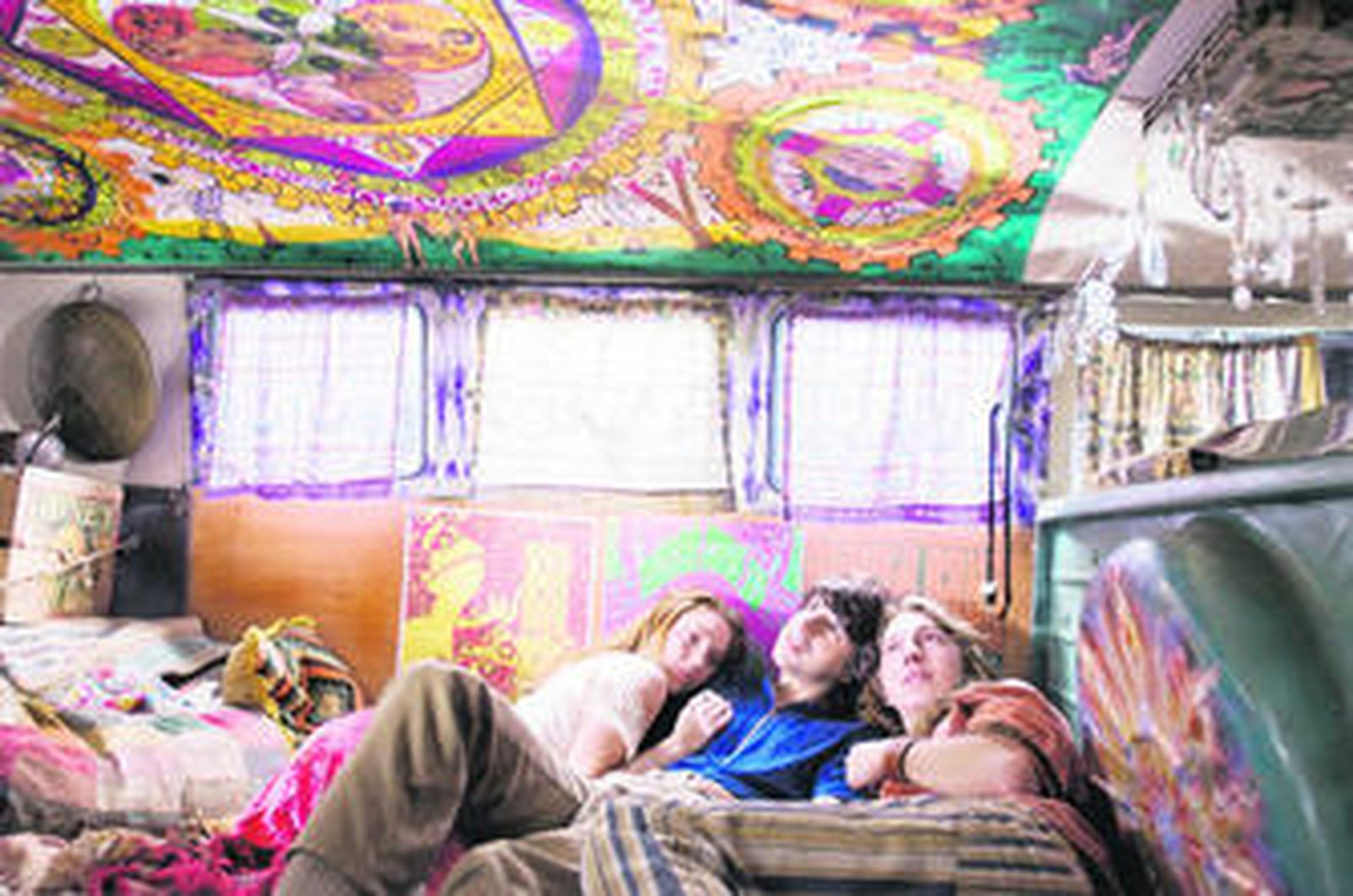 Un instante de 'Destino Woodstock', la mirada de Ang Lee a los años 60.