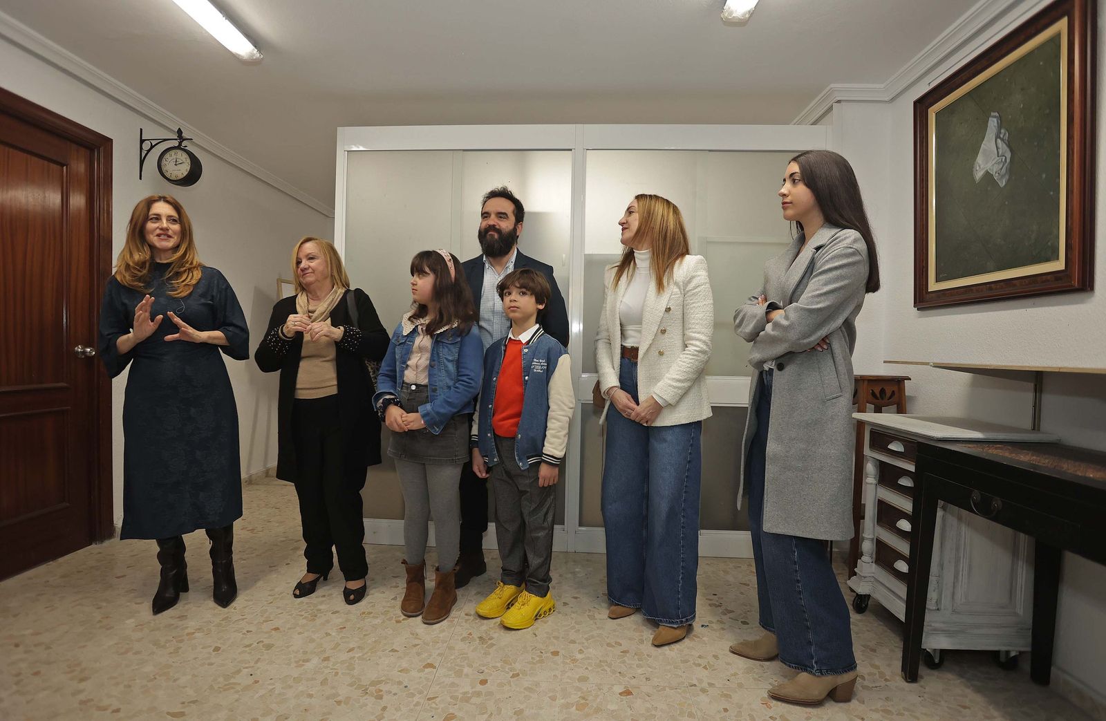 Fotos de la exposición de Juan Zahara en la asociación cultural Alarte de Algeciras