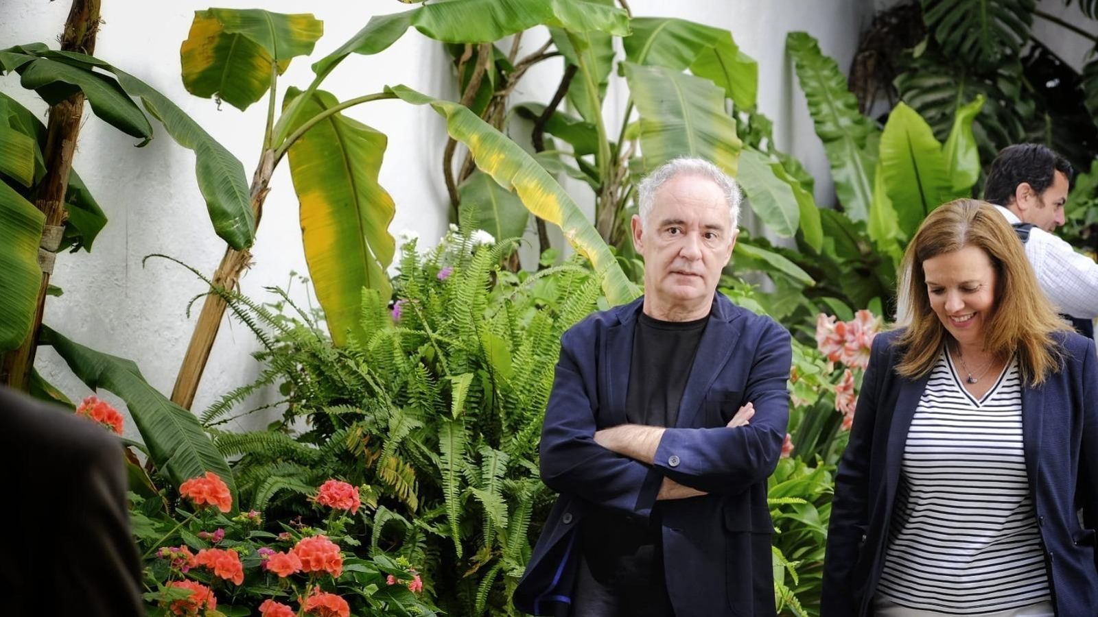 Ferran Adriá, en su visita a Sanlúcar