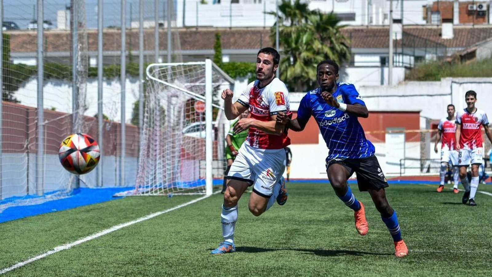 Lance del encuentro entre el Espeleño y el Xerez CD. Lance del encuentro entre el Espeleño y el Xerez CD.