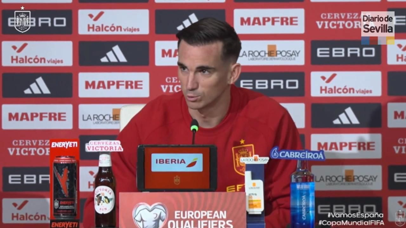 Fabián: "Contento de poder venir y ver mucho el escudo del Betis"