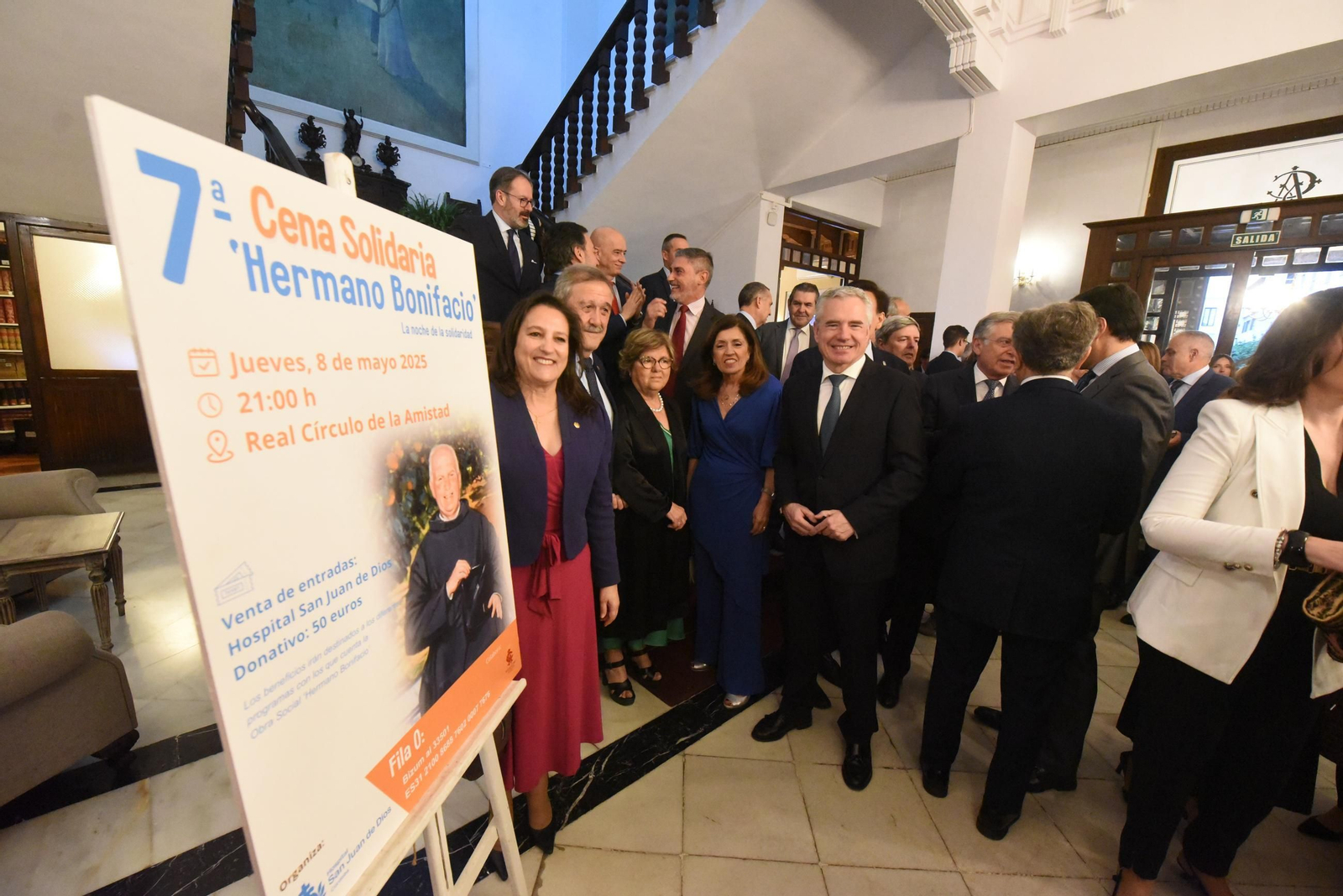 La Cena Solidaria Hermano Bonifacio del Hospital San Juan de Dios de Córdoba, en imágenes