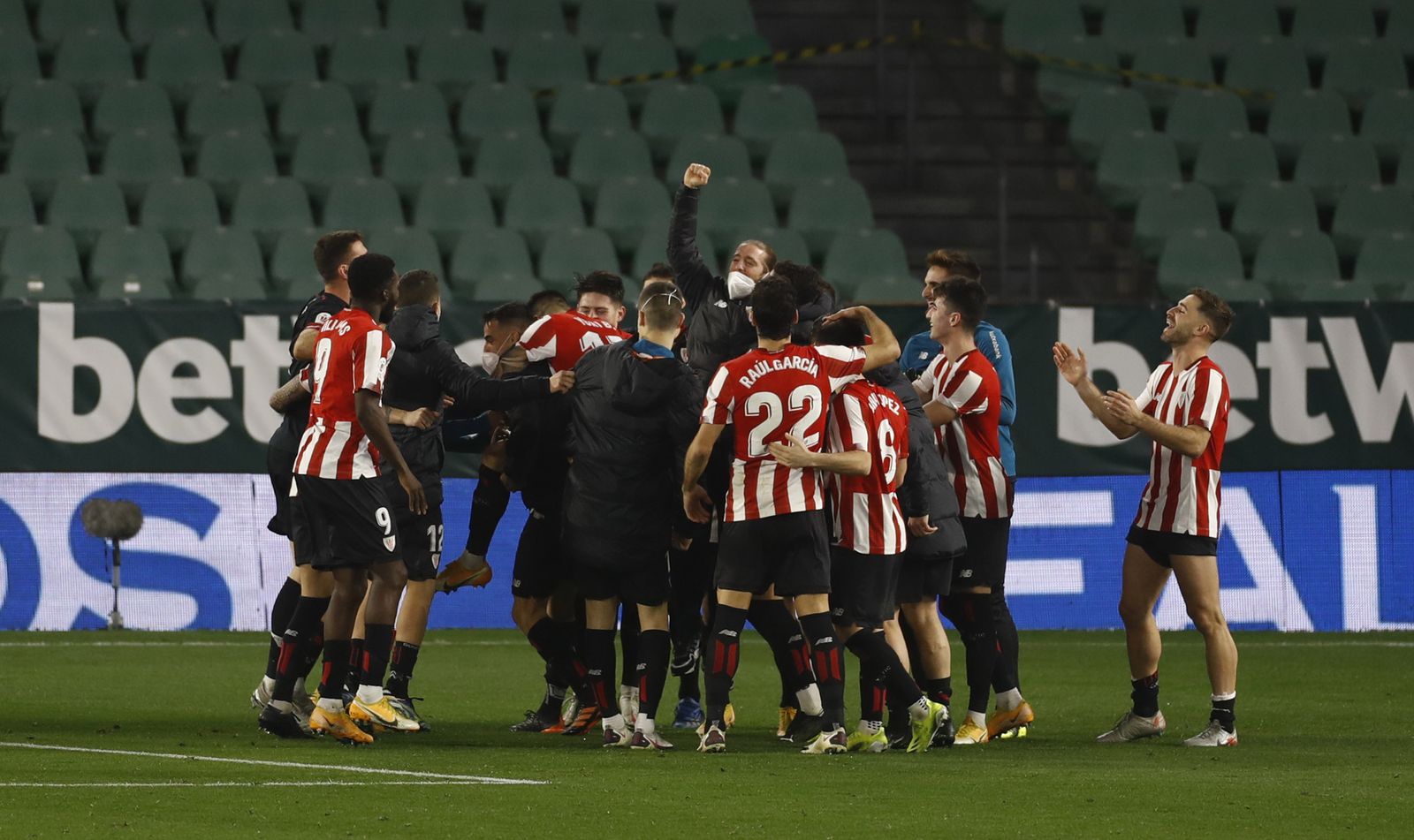 El Betis-Bilbao de Copa del Rey, en imágenes