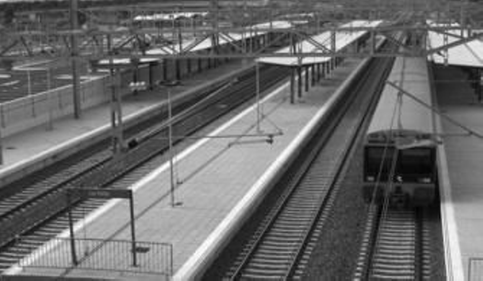 La estación de Las Aletas, donde se produjo el robo.