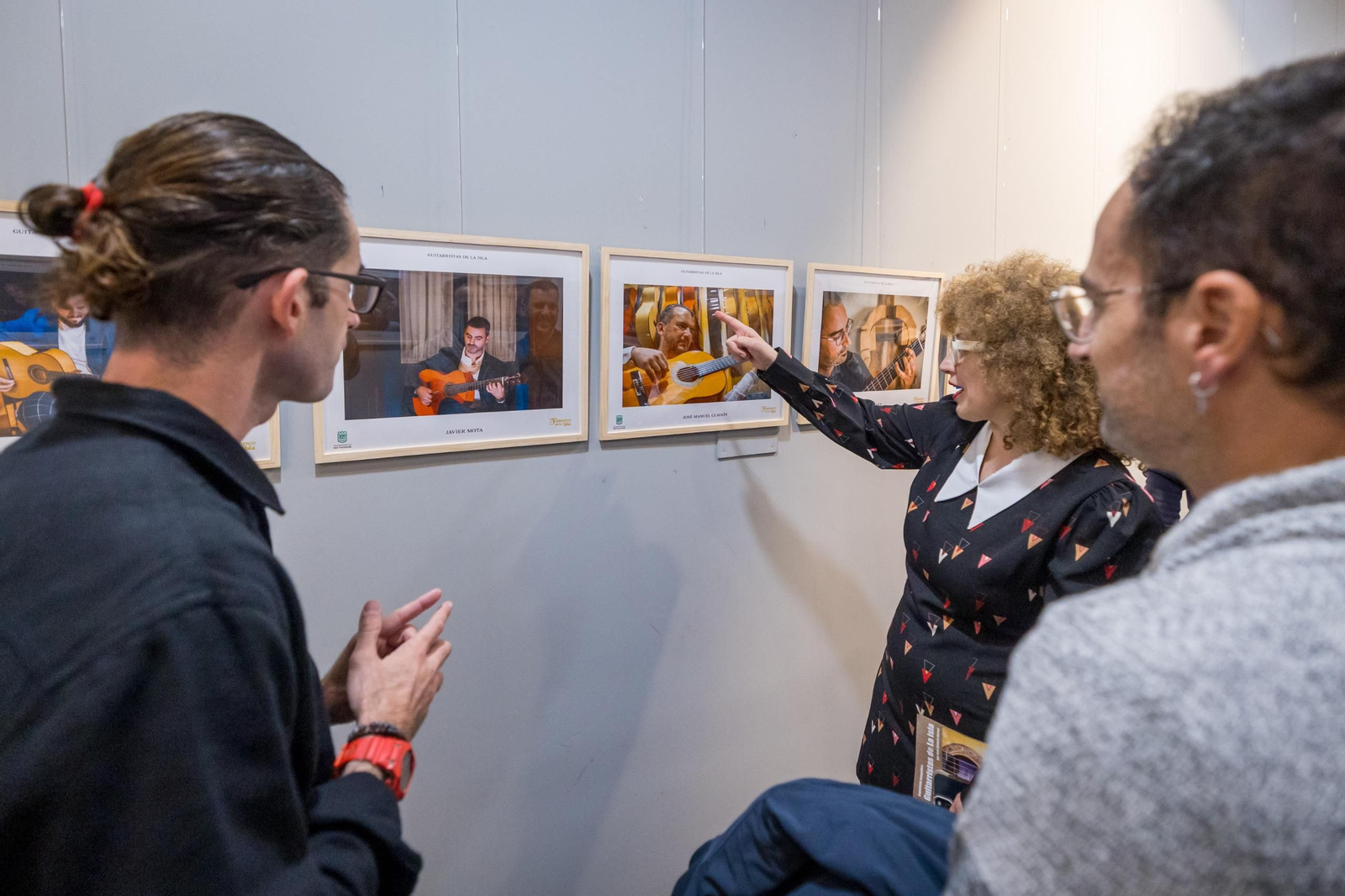 Las imágenes de la exposición 'Guitarristas de la Isla' en el Museo Camarón