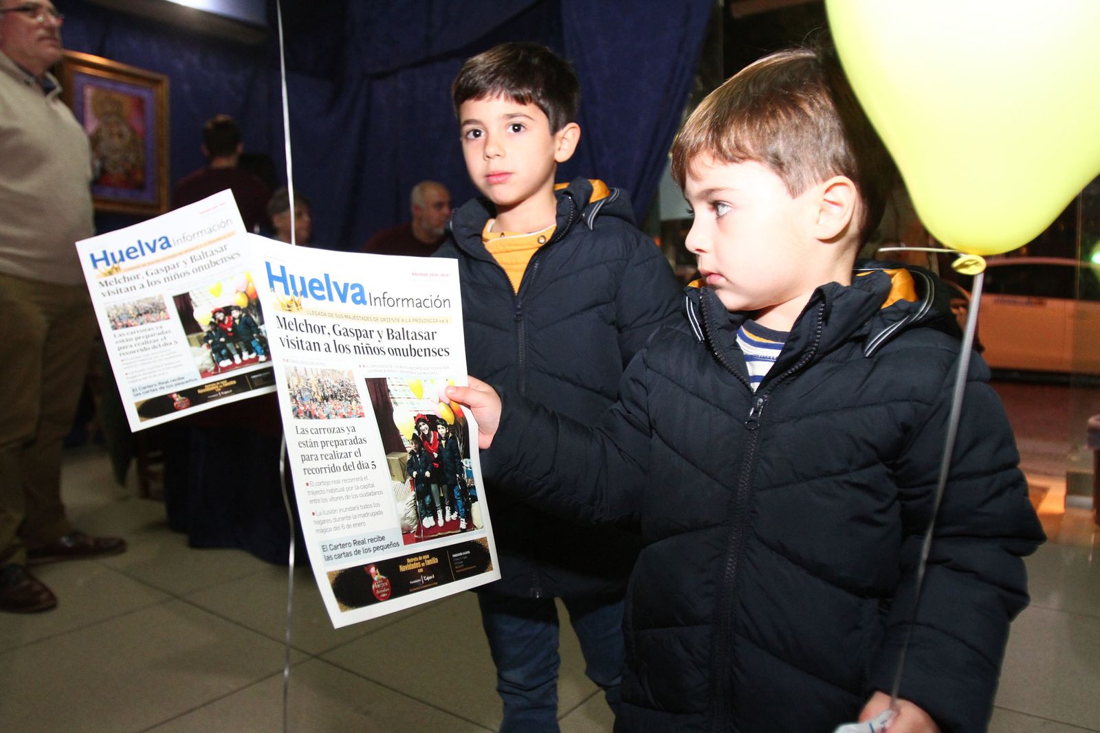 Entrega de cartas al Cartero Real de los Reyes Magos