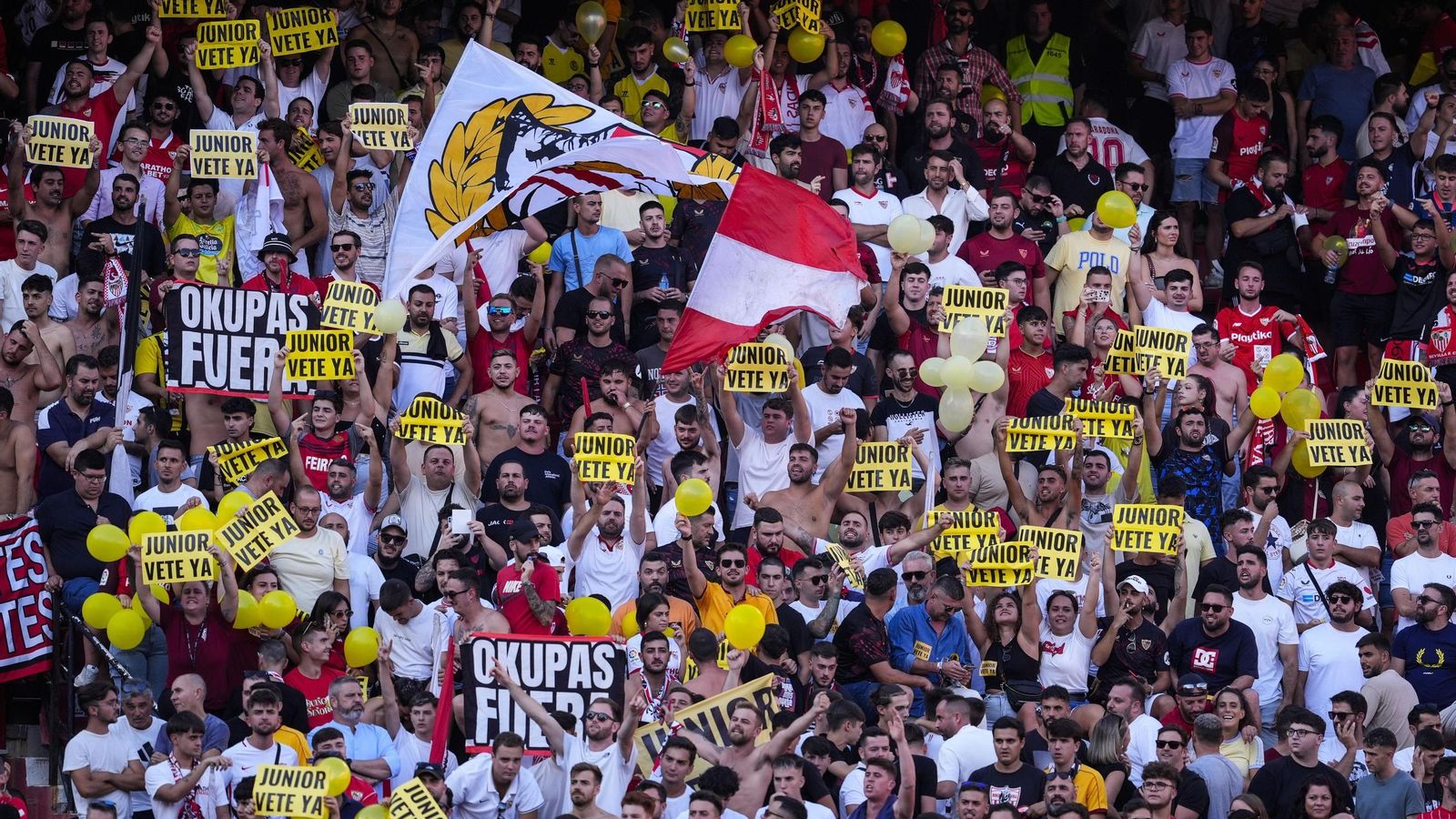 Biris Norte durante el encuentro contra el Getafe.