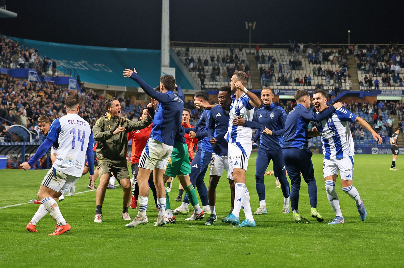 Imágenes del Recreativo de Huelva-Hércules CF