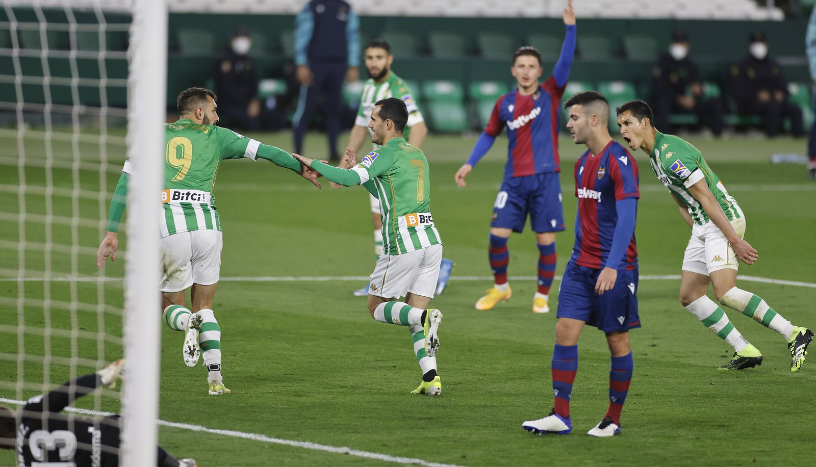 Las imágenes del Betis-Levante