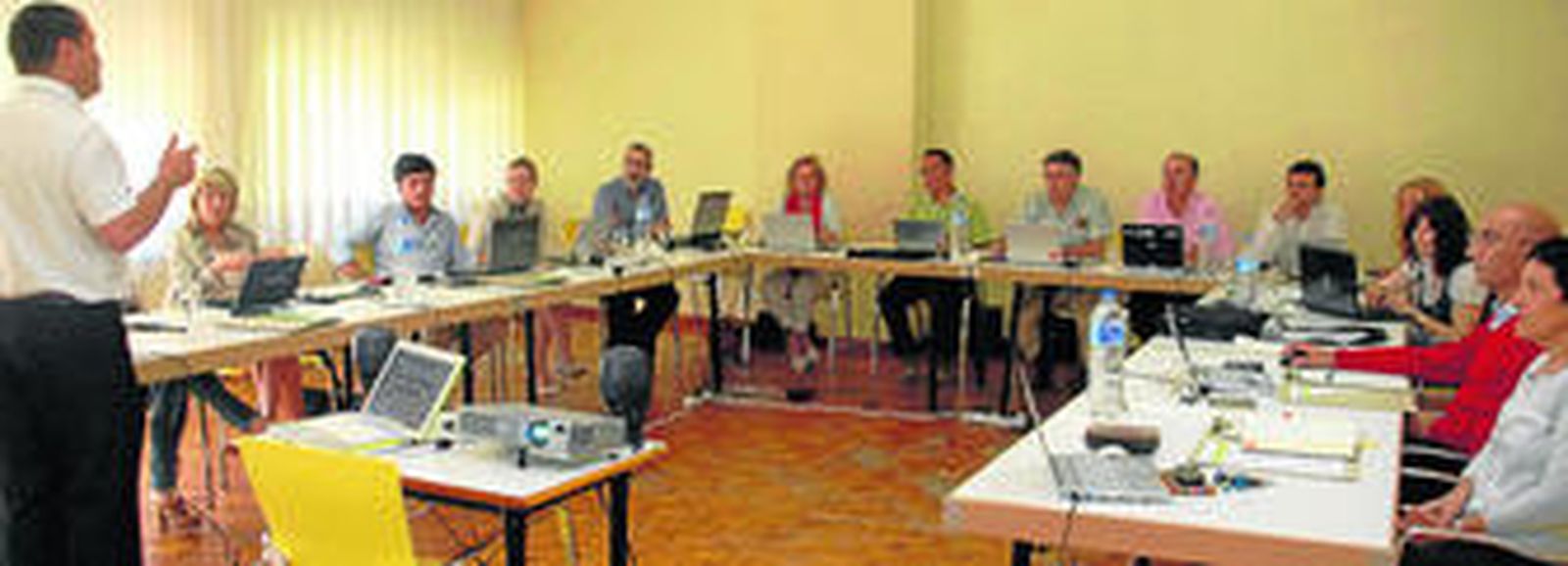 Uno de los cursos que tuvo lugar ayer a lo largo de la jornada.