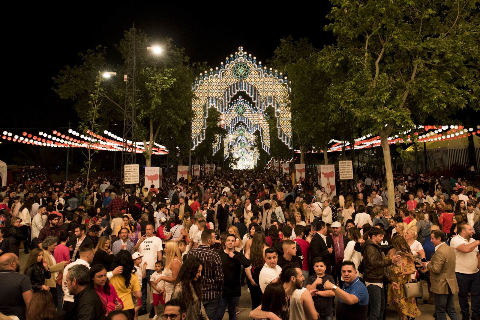Las imágenes del inicio de la Feria