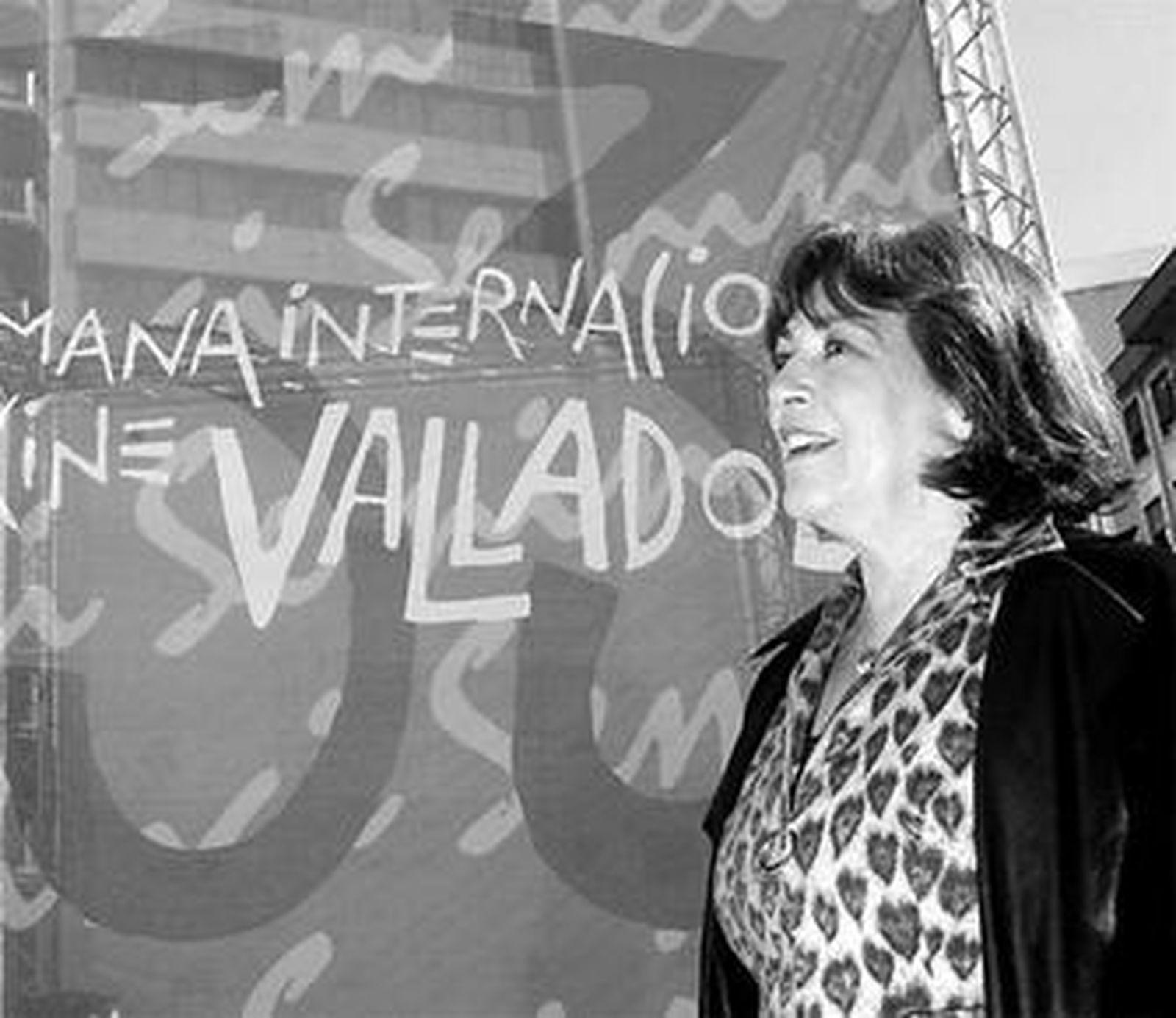 La actriz Carmen Maura, ayer en Valladolid antes de su homenaje.