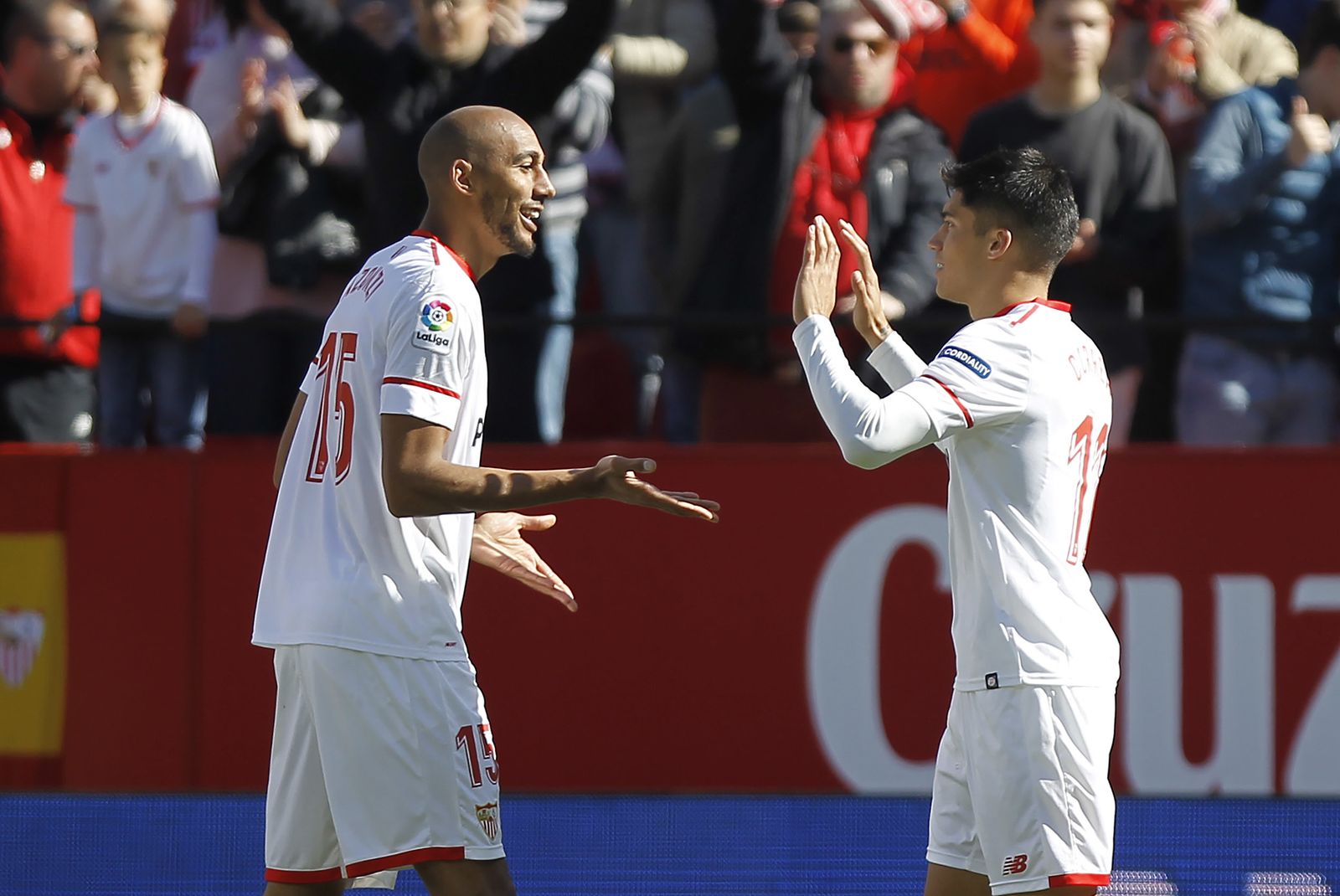 Las imágenes del Sevilla-Girona