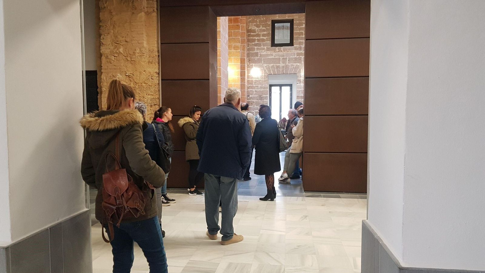 Colas en la Oficina de Atención al Ciudadano.
