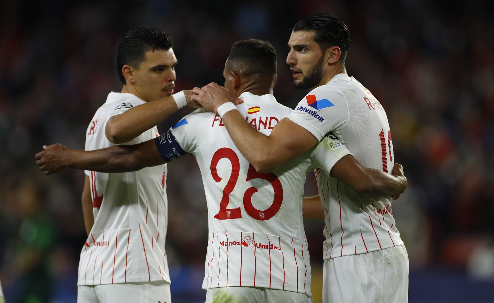 Las imágenes del Sevilla-Wolfsburgo