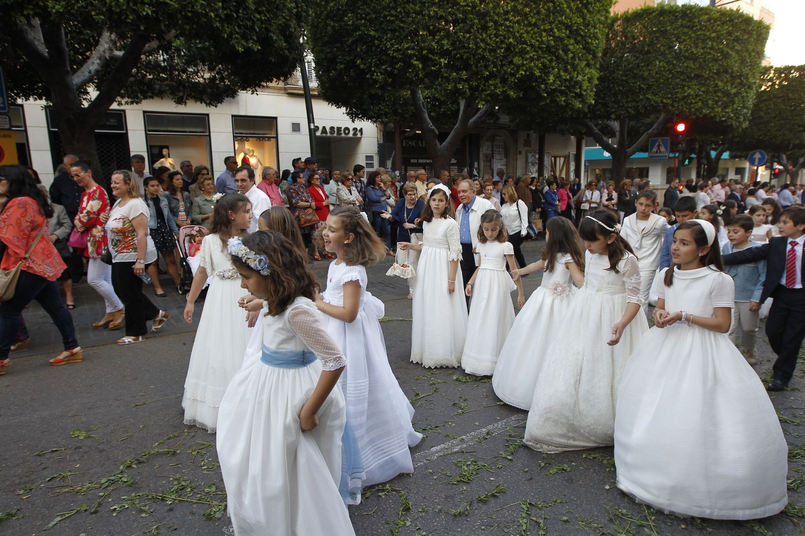 Las imágenes de la celebración del Corpus Christi en Almería