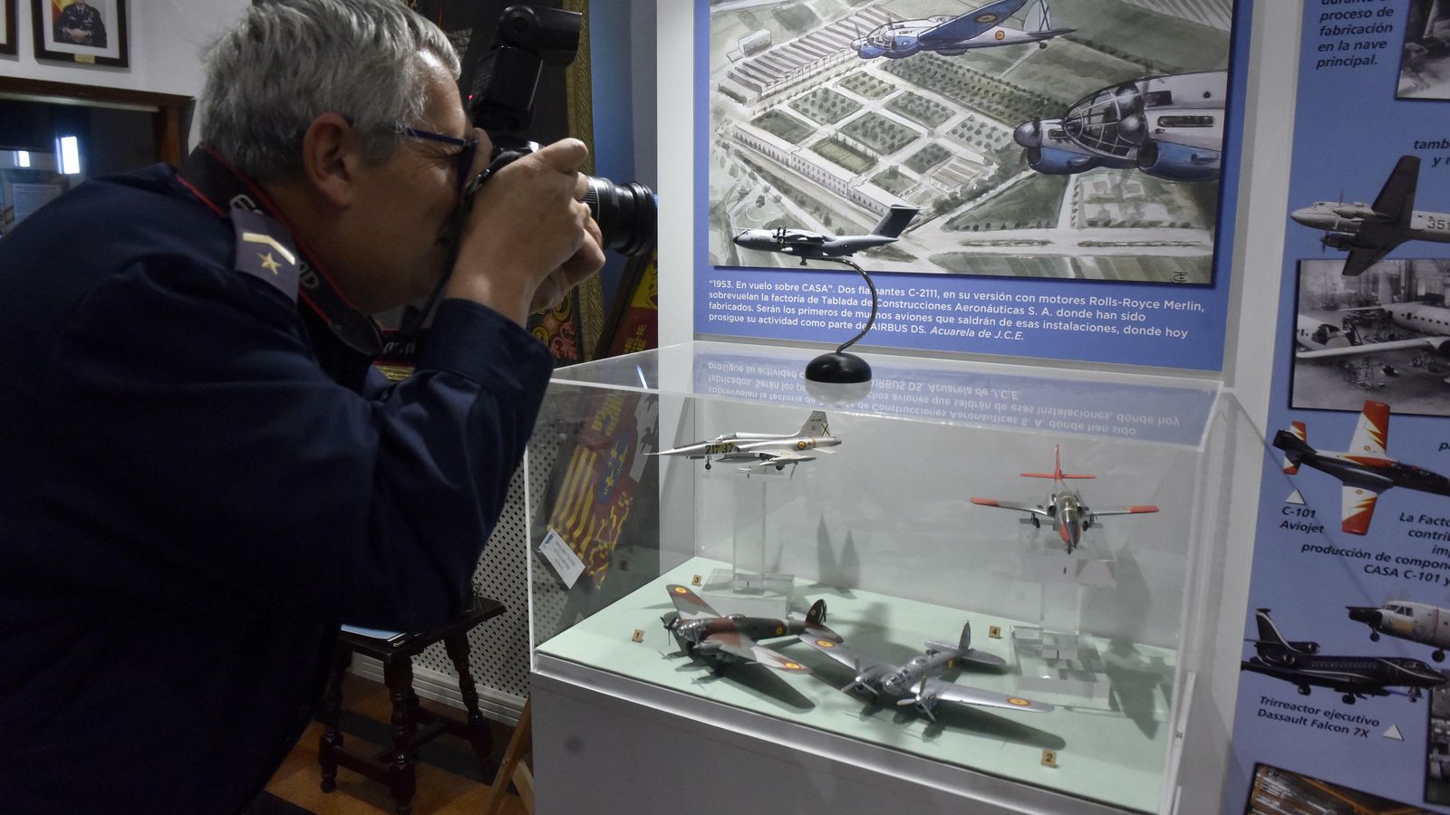 Sala expositiva de Tablada.