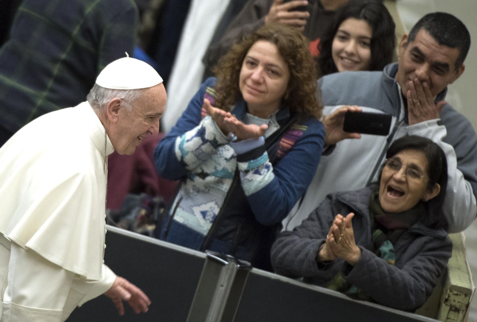 El Papa, en un acto reciente.