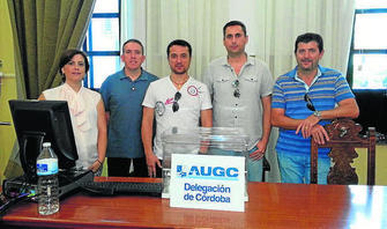 La nueva directiva provincial de la AUGC.