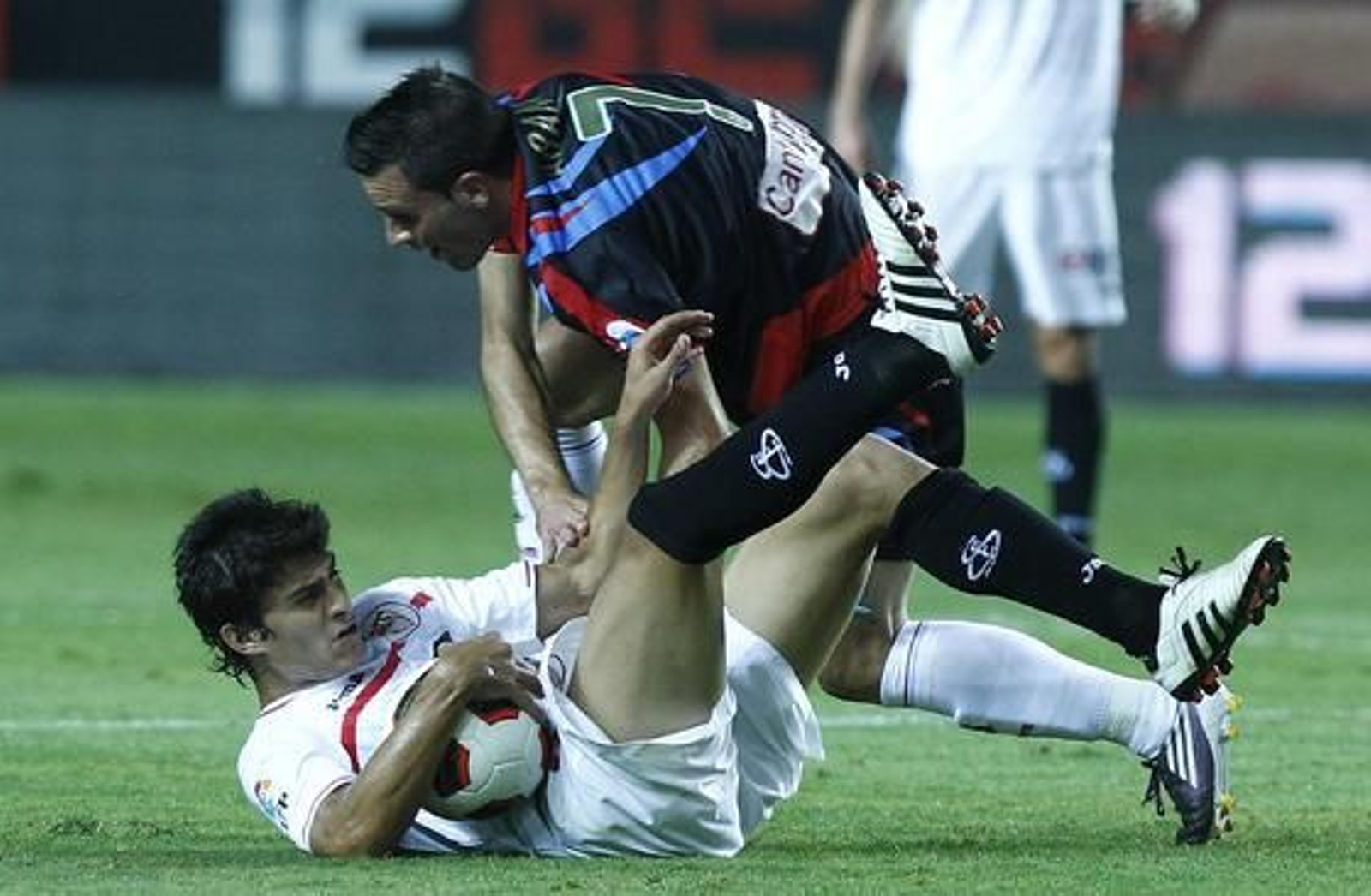 El Sevilla deja escapar otros dos puntos del Sánchez Pizjuán. / Antonio Pizarro