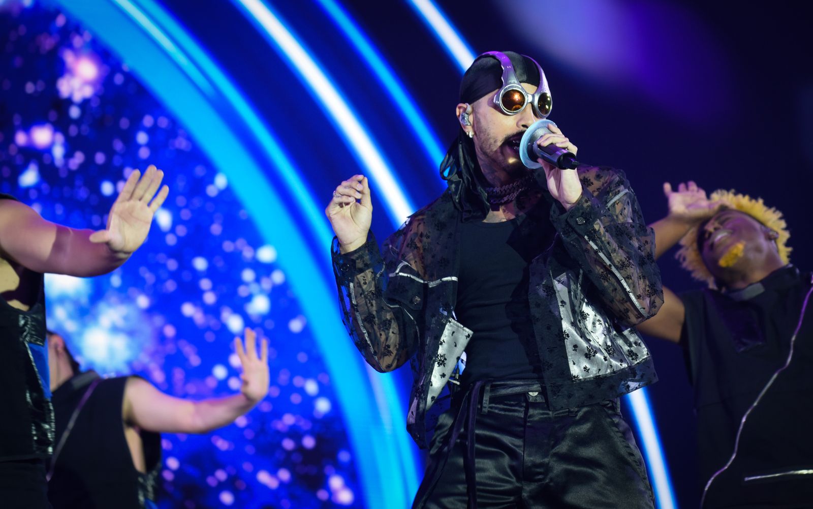 El concierto de Rauw Alejandro, en imágenes