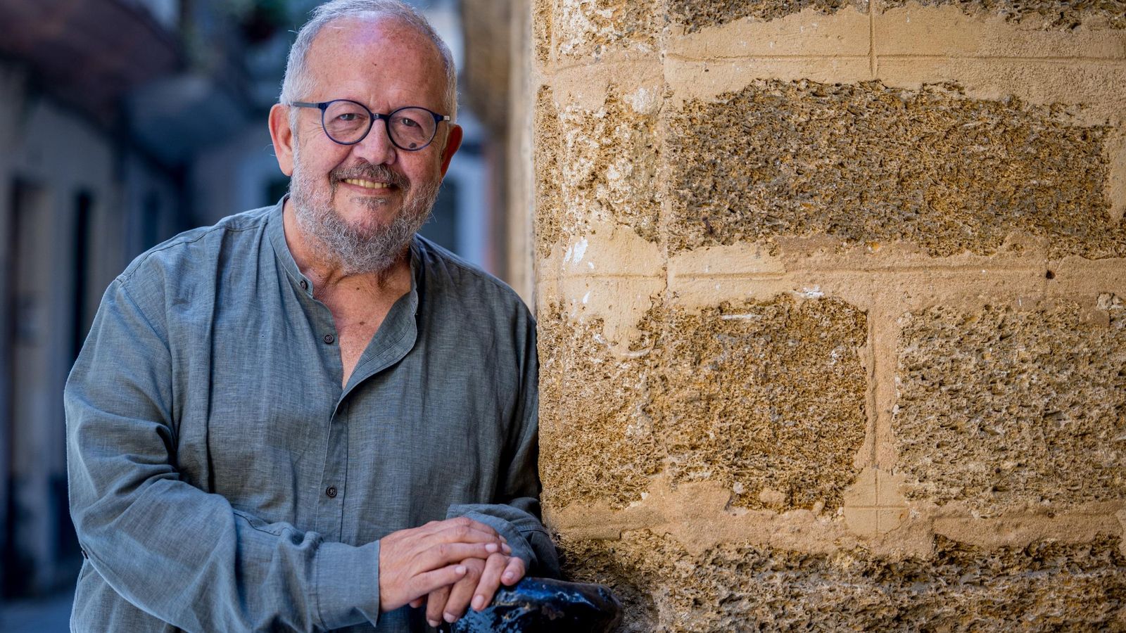 Téllez, en el Café Levante, el pasado miércoles