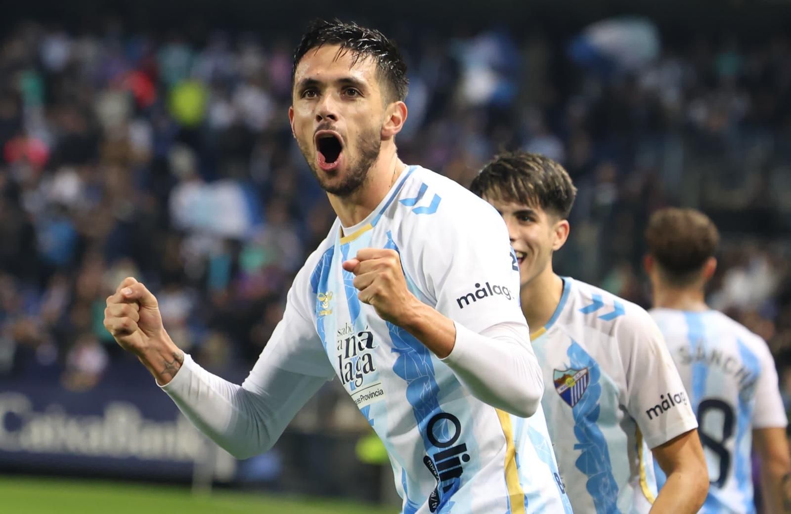 El Málaga CF-Eldense, en fotos