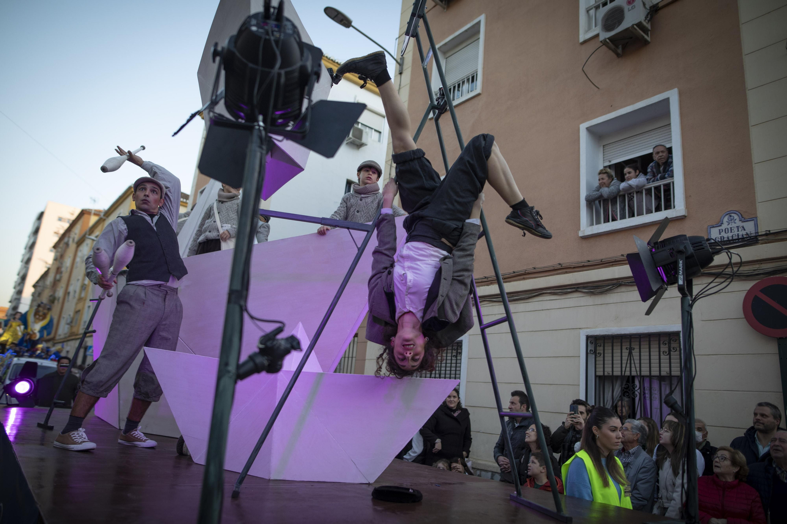 La cabalgata de los Reyes Magos de Granada, en imágenes