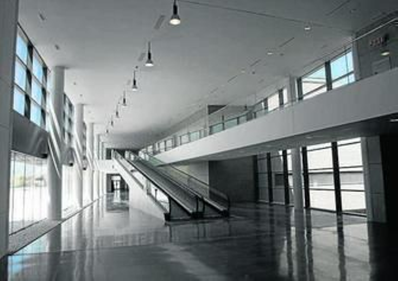 El interior del nuevo hospital.