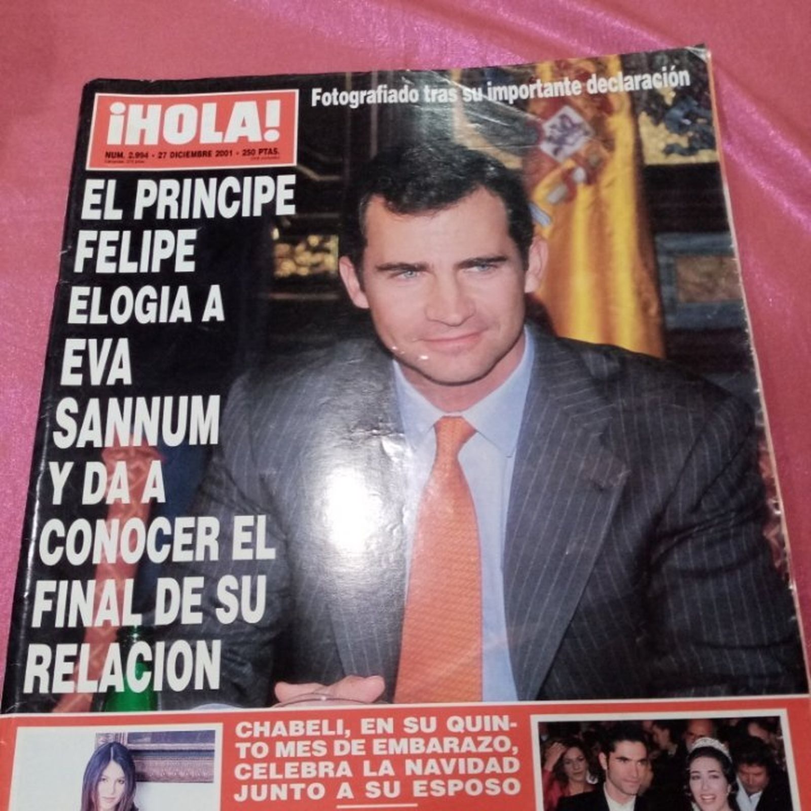 La portada de '¡Hola!' con el anuncio de la ruptura.