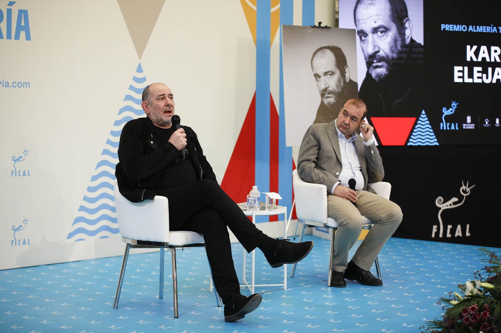 Karra Elejalde premio 'Almería, tierra de cine', en imágenes