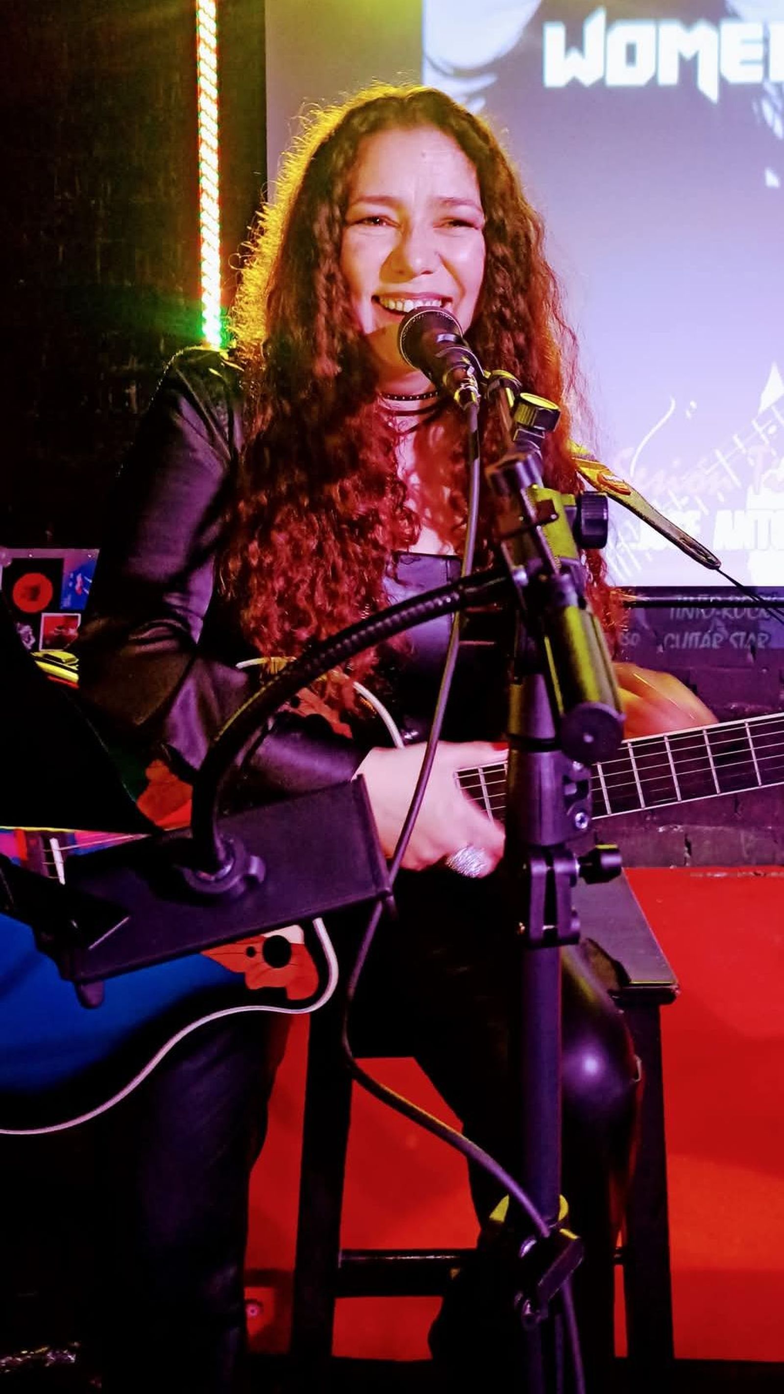 Marcela Valencia, en una actuación.