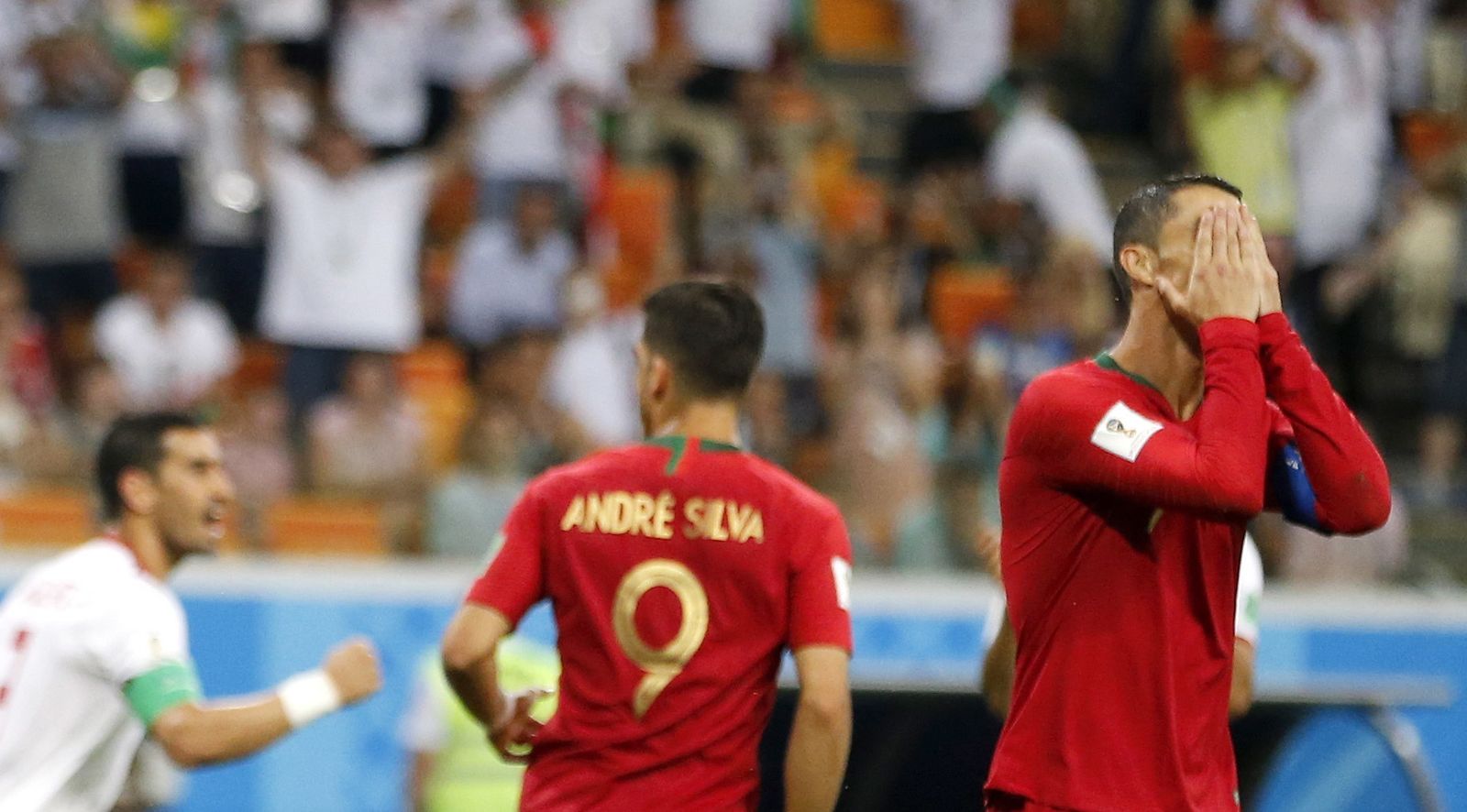 Las imágenes del Irán-Portugal