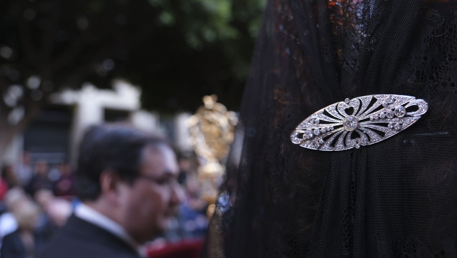 Procesión del Santo Entierro en Almería, en imágenes