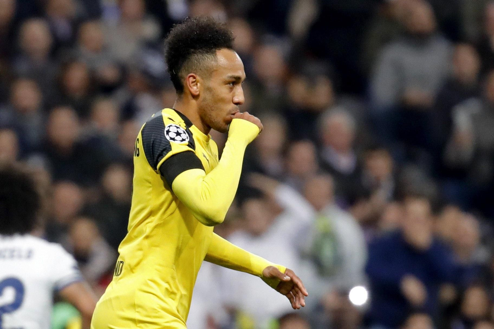 Aubameyang, del Borusia Dortmund.