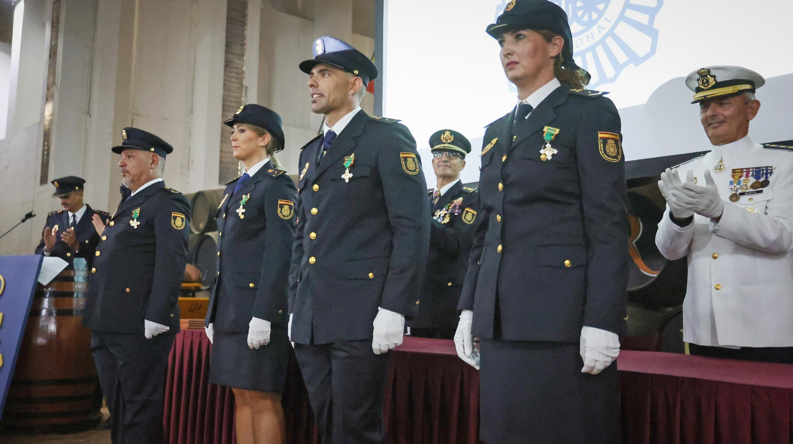 La Policía Nacional de Jerez celebra el día de su Patrón La Policía Nacional de Jerez celebra el día de su Patrón