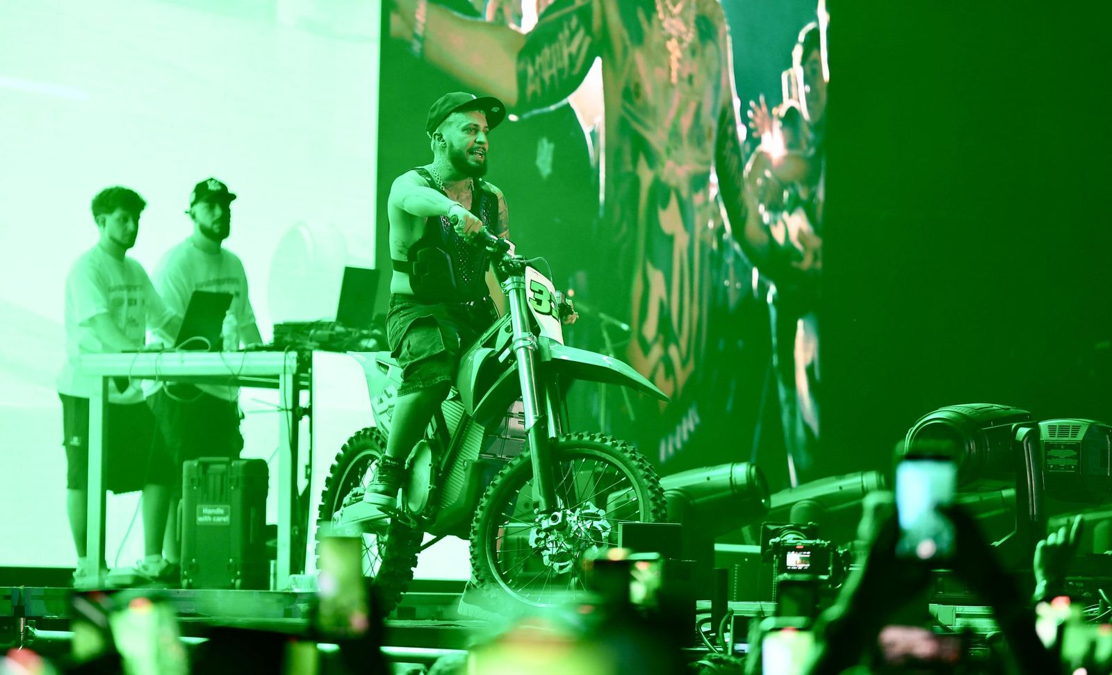 Concierto de JC Reyes en el estadio de la Cartuja de Sevilla