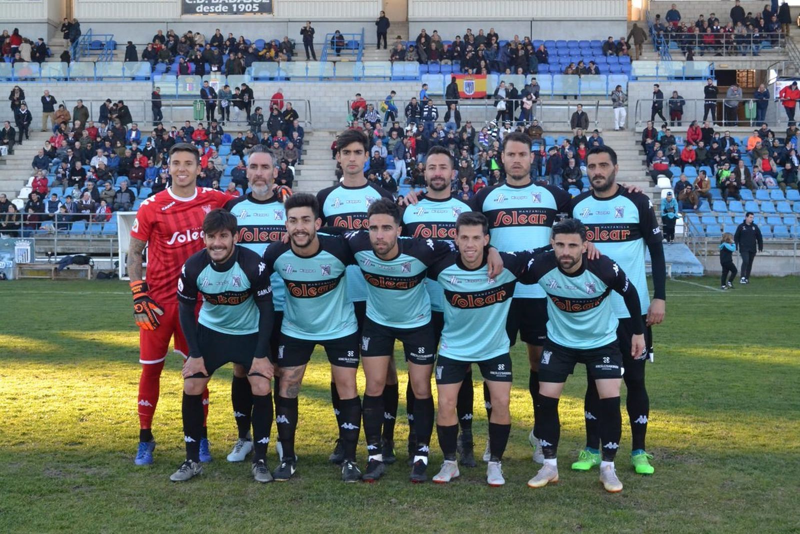 Formación inicial del Atleti en el Nuevo Vivero.