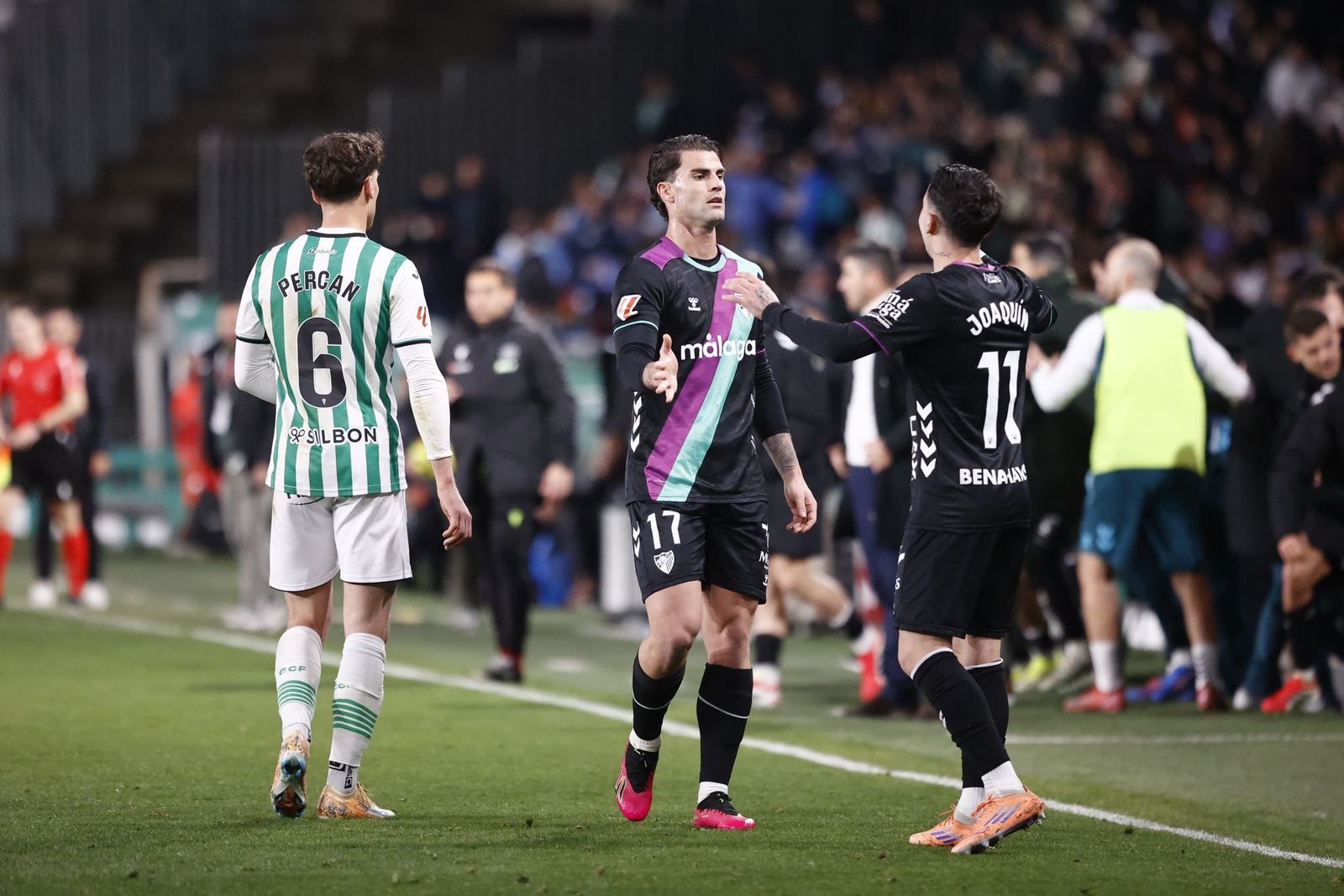 El Córdoba-Málaga CF, en fotos