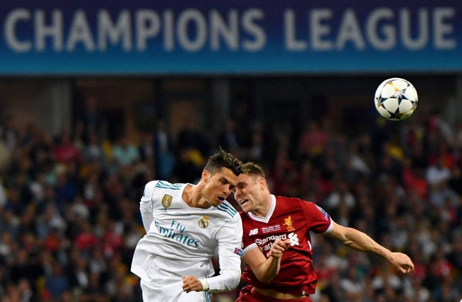 Las imágenes de la final de la Champions en Kiev