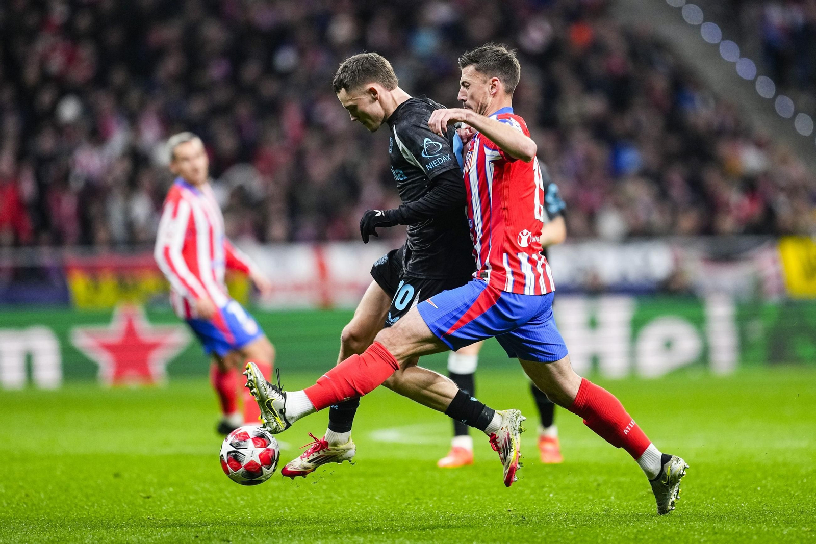 Las fotos del Atlético de Madrid - Bayer Leverkusen