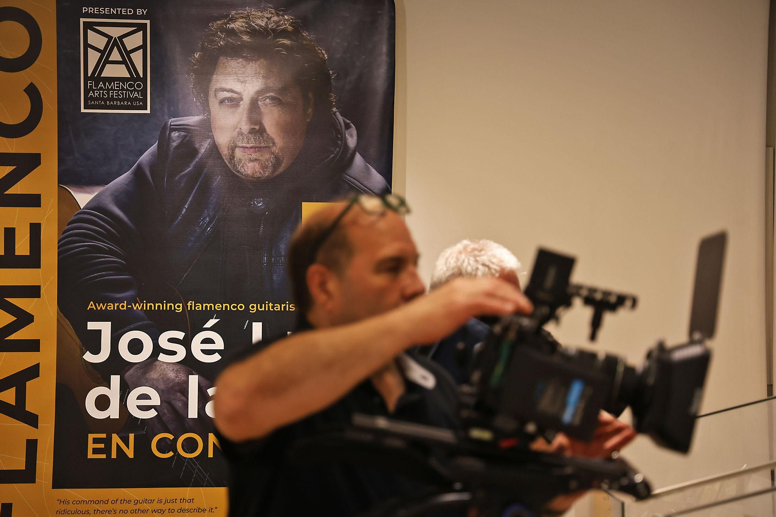 Inauguración de la exposición 'José Luis de la Paz. Una vida, una guitarra'