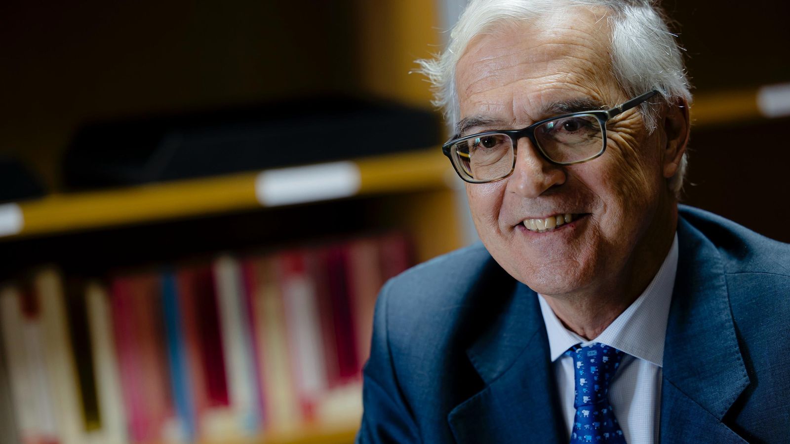 Manuel Grosso, durante la entrevista.