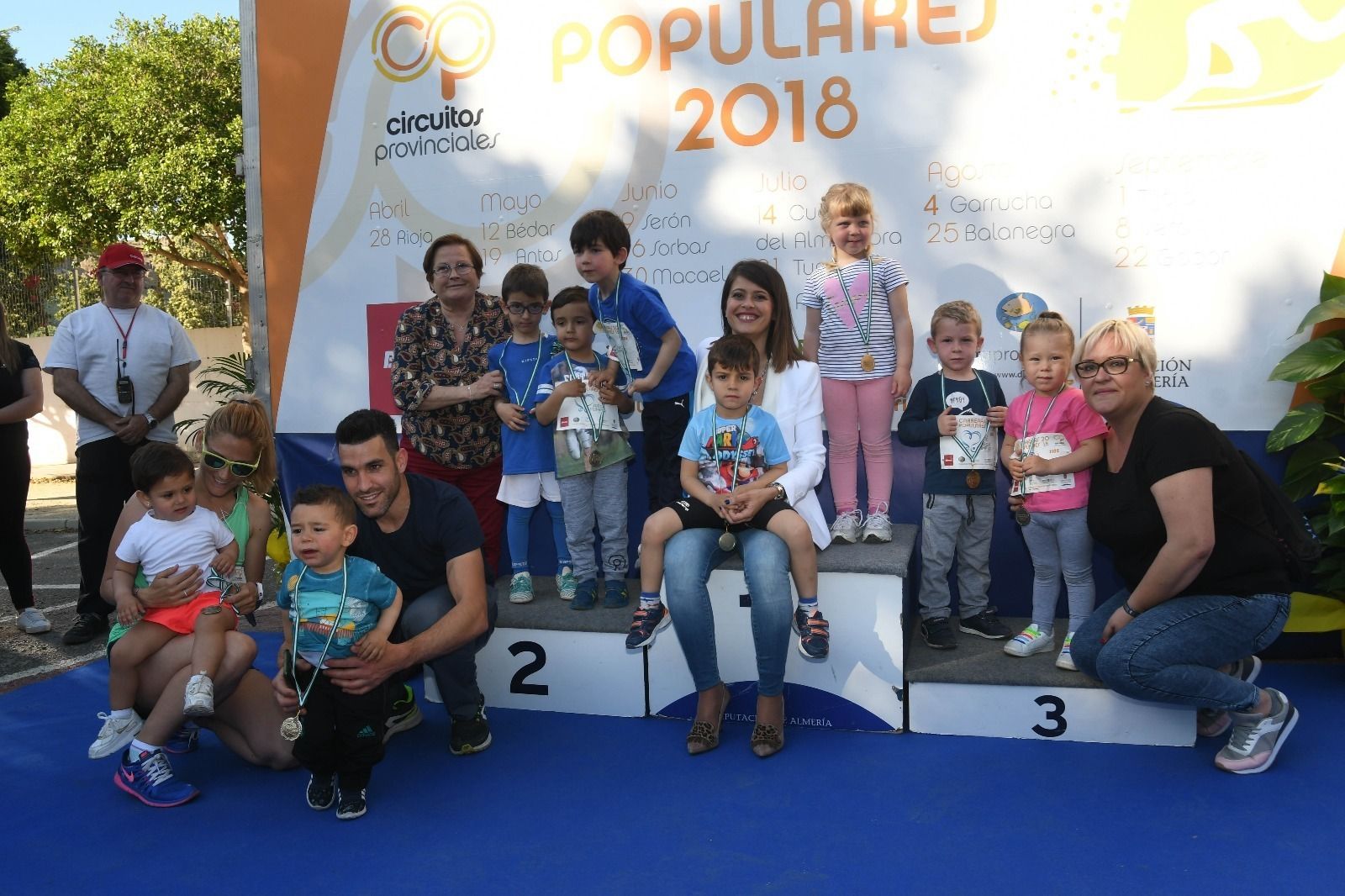 Más de 300 corredores estrenan en Rioja el Circuito de Carreras Populares 2018