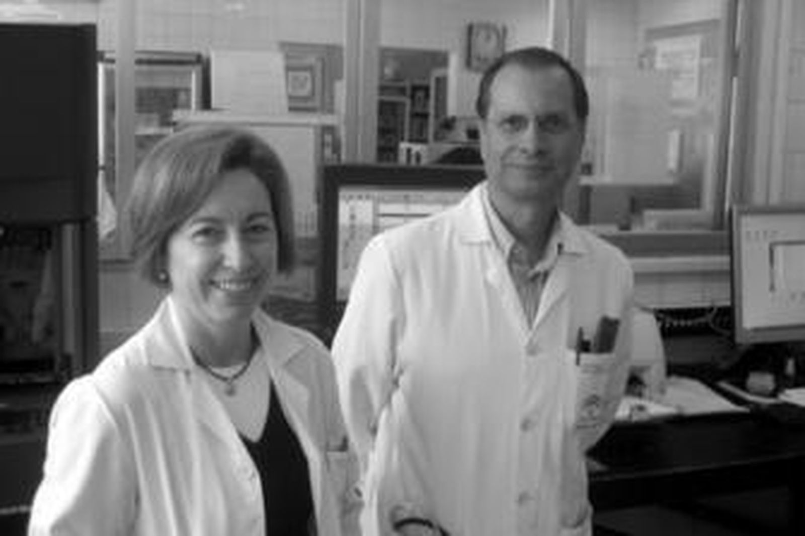Los doctores Inmaculada Marchante y Manuel González.